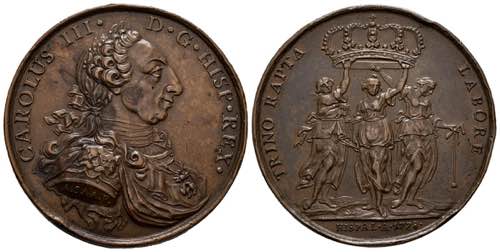 CARLOS III (1759-1788). Premio de ... 