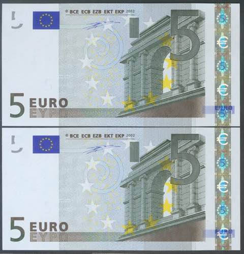 5 Euros. 1 de Enero de 2002. ... 