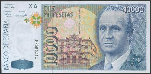 10000 Pesetas. October 12, 1992. ... 