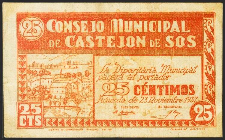 CASTEJON DE SOS (HUESCA). 25 ... 