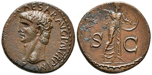CLAUDIO. As. 41-50 d.C. Roma. A/ ... 