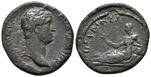 ADRIANO. As. 134-138 d.C. Roma. A/ ... 