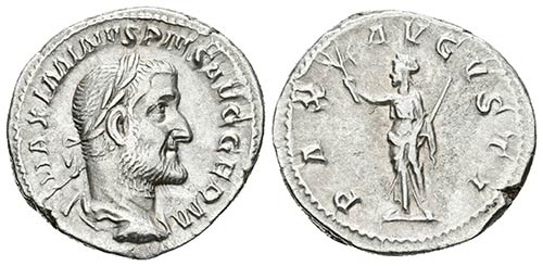 MAXIMINO I. Denario. 235-236 d.C. ... 