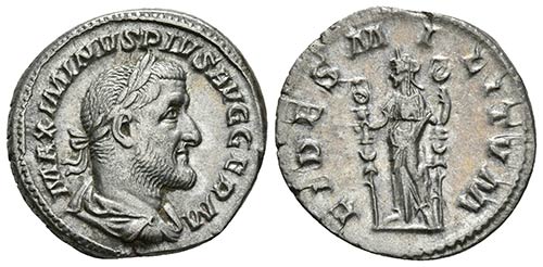 MAXIMINO I. Denario. 236-237 d.C. ... 