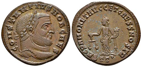 CONSTANCIO I. Follis. 293-305 d.C. ... 