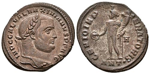 GALERIO. Follis. 304-305 d.C. ... 
