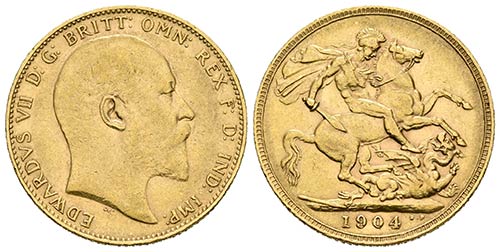 AUSTRALIA. 1 Sovereign. 1904. ... 