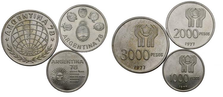 ARGENTINA. Conjunto formado por 3 ... 