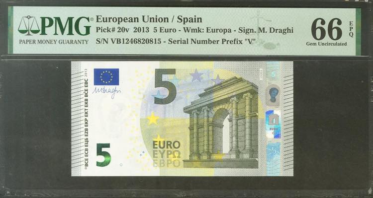 5 Euros. 2 de Mayo de 2013. Firma ... 