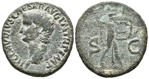 CLAUDIO. As. 41-50 d.C. Roma. A/ ... 