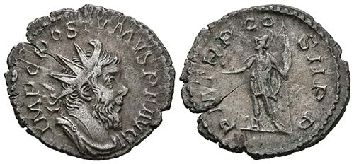 POSTUMO. Antoniniano. 261 d.C. ... 