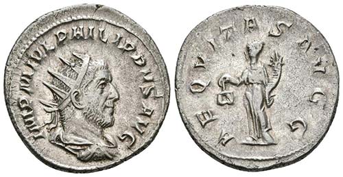 FILIPO I. Antoniniano. 244-247 ... 
