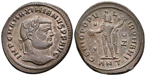 MAXIMIANO. 286-305 d.C. ... 