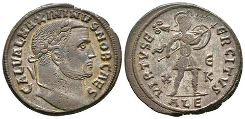 GALERIO. Follis. 308-310 d.C. ... 