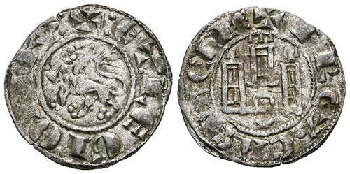 FERNANDO IV. Dinero. (1295-1312). ... 