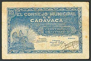 CONSEJO MUNICIPAL DE CARAVACA (MURCIA). 25 ... 