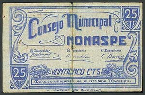 CONSEJO MUNICIPAL DE NONASPE (ZARAGOZA). 25 ... 