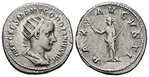 GORDIANO III. Antoniniano. (Ar. 4,49g/21mm). ... 
