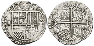 FELIPE II (1556-1598). 4 Reales ... 