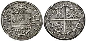 FELIPE IV (1621-1665). 8 Reales (Ar. ... 