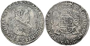 FELIPE IV (1621-1655). Ducatón. (Ar. ... 
