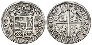 CARLOS III (1759-1788). 2 Reales. (Ar. ... 