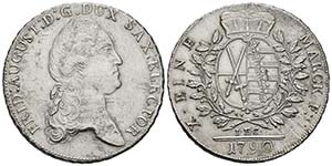 ALEMANIA. Thaler. (Ar. 28,01g/40mm). 1790. ... 