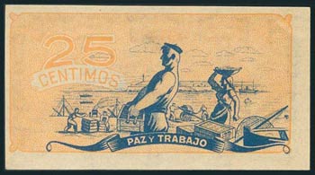 25 Céntimos. 1937. (Edifil 2017: ... 