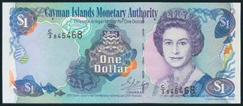 CAYMAN ISLAND. 1 Dollar. 2001. Serie C/3. ... 