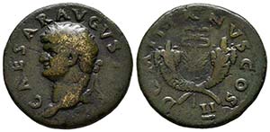 DOMICIANO. As. (Ae. 9,13g/27mm). 74 d.C. ... 