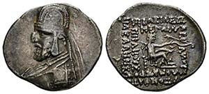 REINO DE PARTIA, Mithradates III. Dracma. ... 