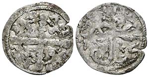 ALFONSO IX. Dinero. (1188-1230). Santiago de ... 