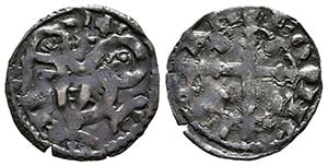 ALFONSO IX (1188-1230). Dinero (Ve. ... 