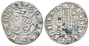 ENRIQUE III. Cornado. (1390-1406). Burgos, B ... 