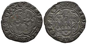 ENRIQUE III (1390-1406). Blanca. (Ve. ... 