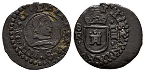 FELIPE IV (1621-1655). 4 Maravedís. (Ae. ... 