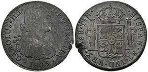CARLOS IV. (1788-1808). 8 Reales. (Ar. ... 