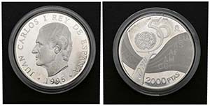 JUAN CARLOS I. 2000 Pesetas. (Ar. ... 