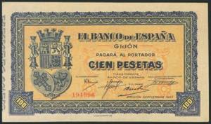 100 Pesetas. 1937. Sin serie. ... 