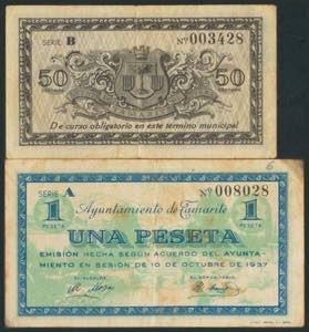 TAMARITE DE LITERA (HUESCA). 50 Céntimos y ... 