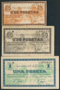 TAMARITE DE LITERA (HUESCA). 25 Céntimos, ... 