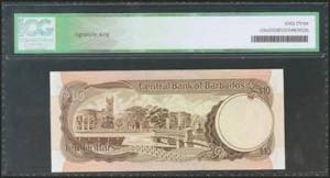 BARBADOS. 10 Dollars. 1986. (Pick: ... 