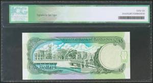 BARBADOS. 5 Dollars. 1996. (Pick: ... 