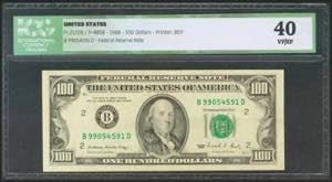 USA. 100 Dollars. Federal Reserve Note. New ... 