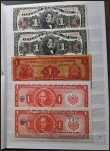 CENTRAL AMERICA. Set of 48 Banknotes of ... 
