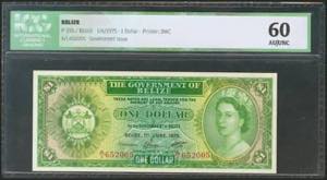 BELIZE. 1 Dollar. 1 June 1975. (Pick: 33b). ... 