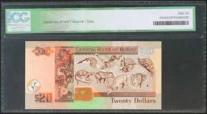 BELIZE. 20 Dollars. 1 June 1997. ... 