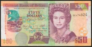 BELIZE. 50 Dollars. 1 February 2009. (Pick: ... 