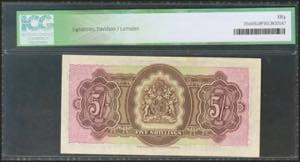 BERMUDA. 5 Shillings. 1 May 1957. ... 