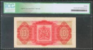 BERMUDA. 10 Shillings. 20 October ... 